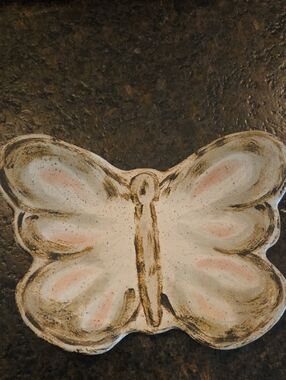 Etta B Pottery Butterfly Plate